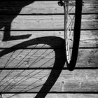 Bike mit Schatten