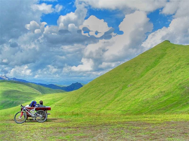 Bike on Mountain