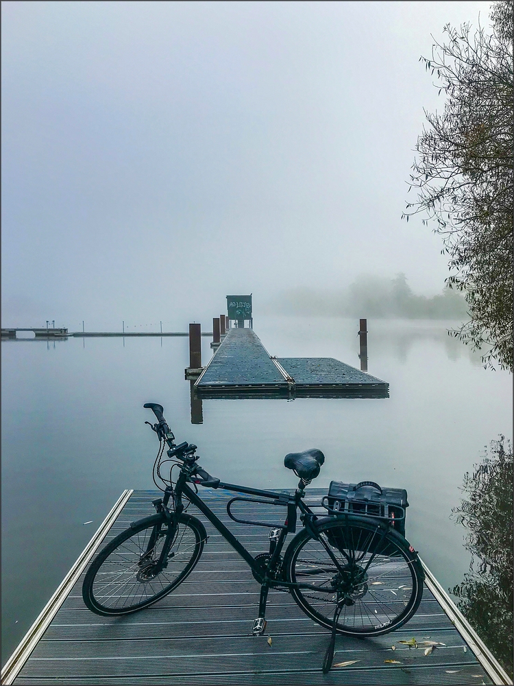 * Bike ride on an autumn day *