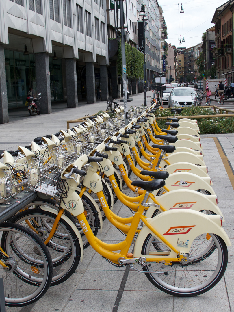 Bike sharing a Milano