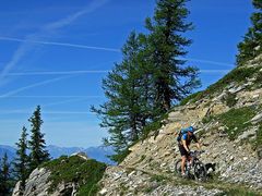 Biken auf 1940m Höhe