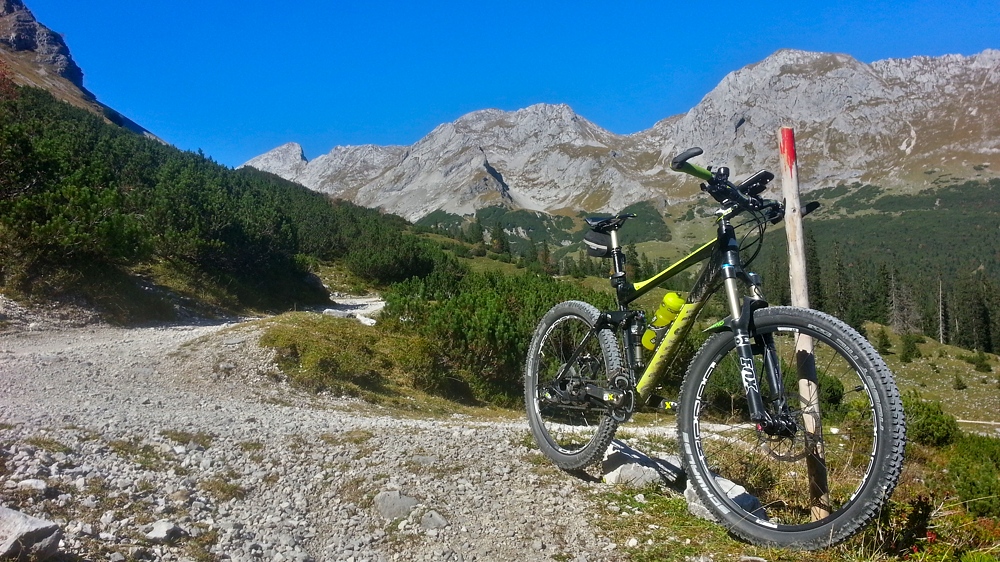 Biken im Karwendel