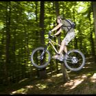 Biken im Wald - 2