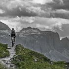 Biken in den Dolomiten