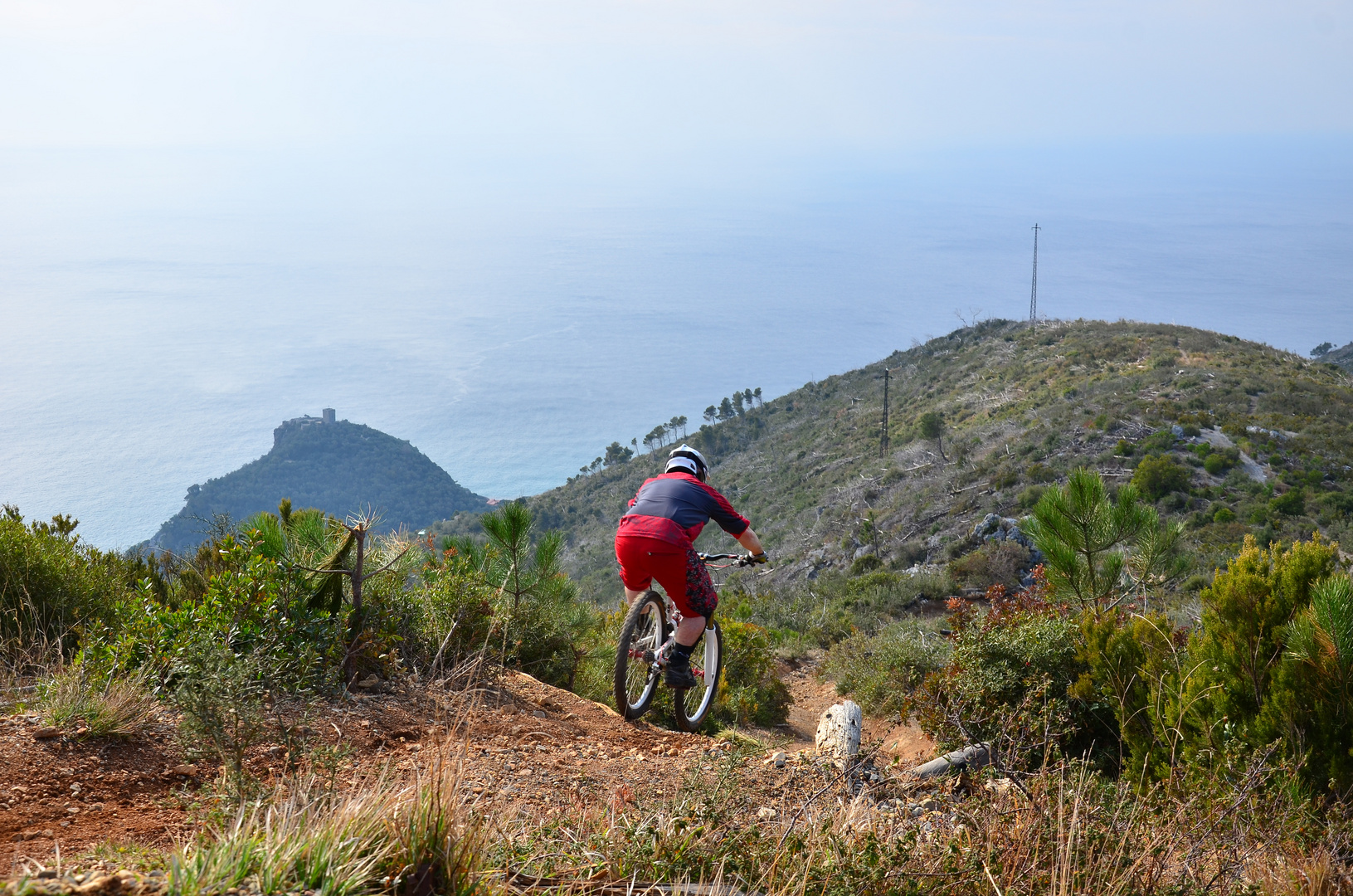 Biken mit Blick aufs Meer - Finale Ligure März 2012