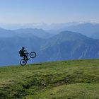 Biker auf dem Monte Baldo