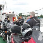 Biker auf dem Weg nach Rügen