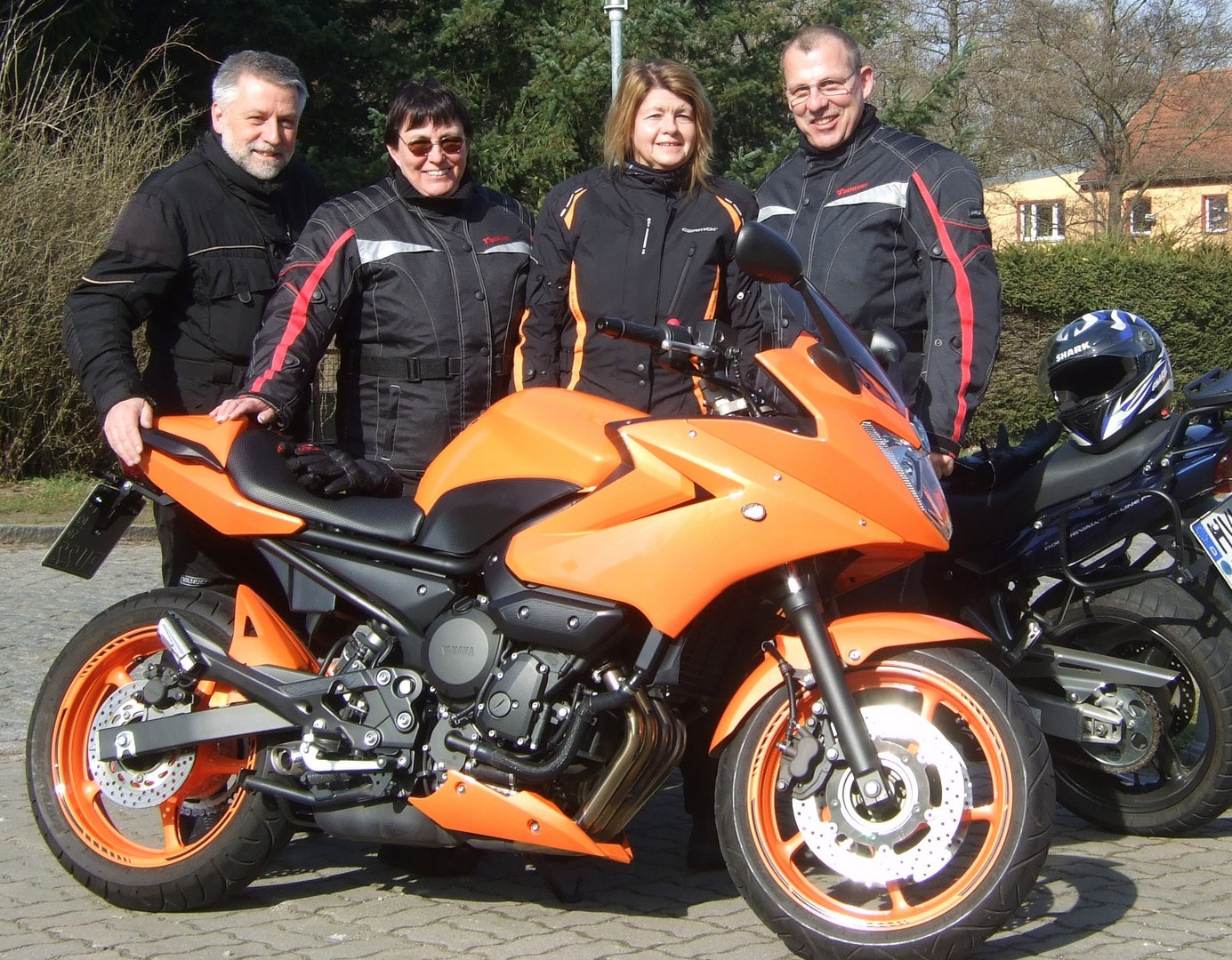 Biker freunde,ihr Bike hat einen neuen Anstrich bekommen