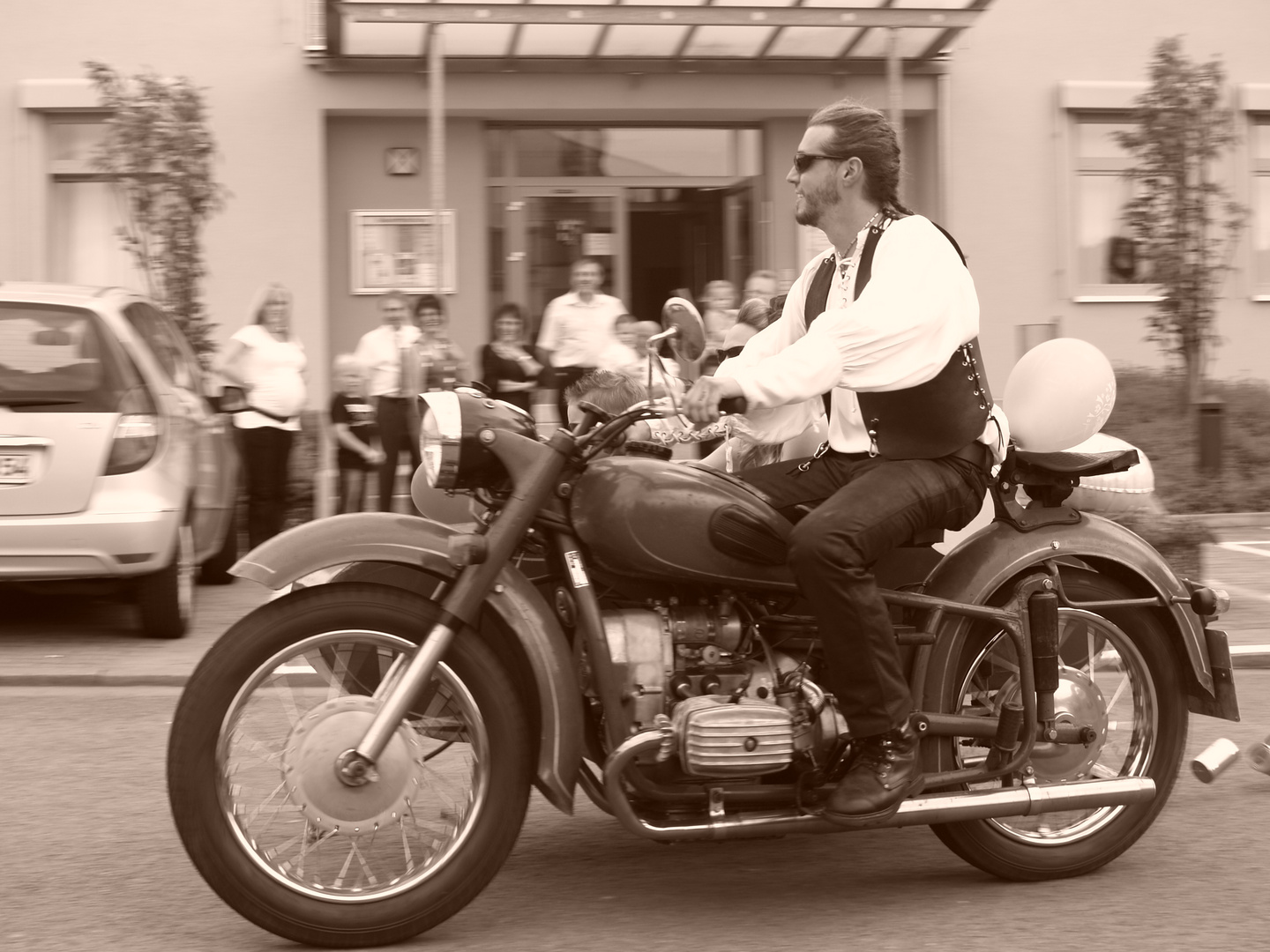 Biker-Hochzeit