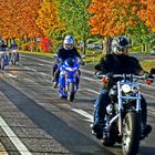 Biker im Herbst - HDR Version