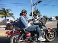 Biker in Key West von Hallo Akim 
