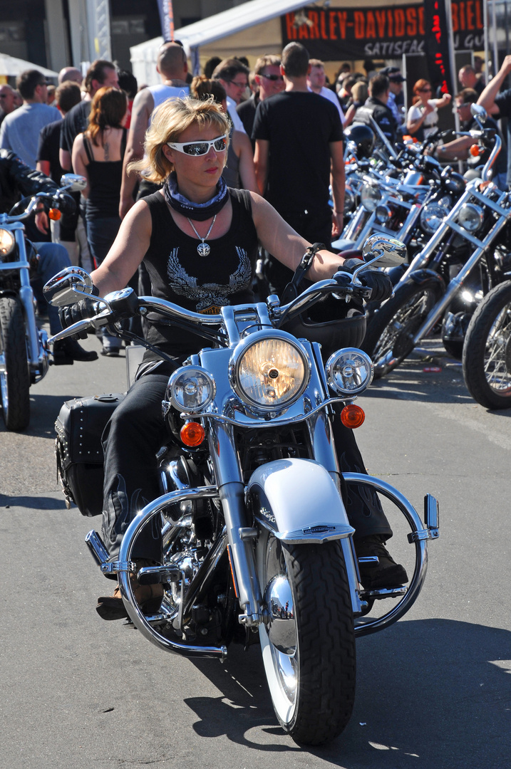 Biker Lady