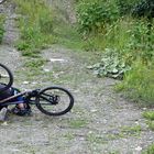 Biker - Mountainbiker -Autsch, ouch, ai, ay 