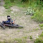 Biker - Mountainbiker -Autsch, ouch, ai, ay - - Sturz - - 2-