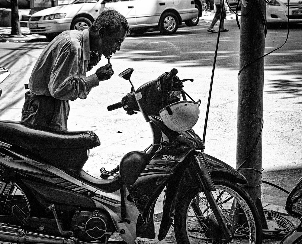 Biker shave