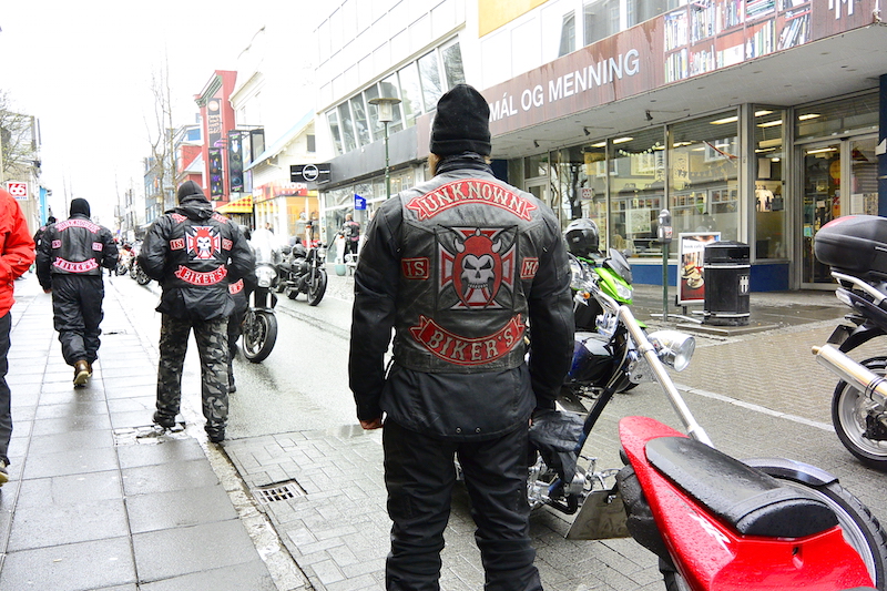 Biker-Treffen in Reykjavik