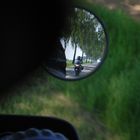 Biker unterwegs am Niederrhein