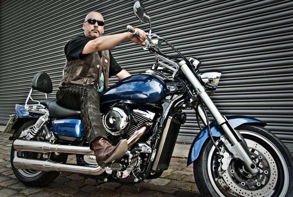 Biker V2 Foto & Bild portrait, portraitfotografie männer, outdoor