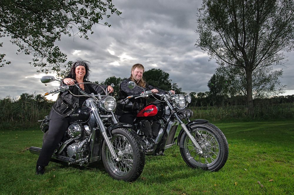 Biker Wedding: Tina & Ron