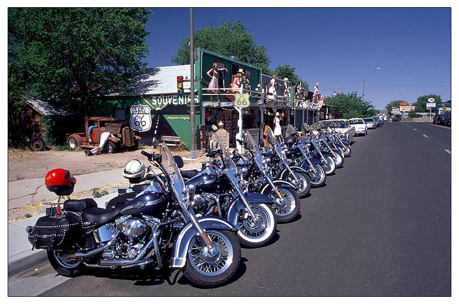 Bikerclub auf der Suche nach dem Kick