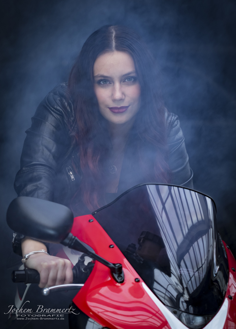 Bikershooting mit Ronja