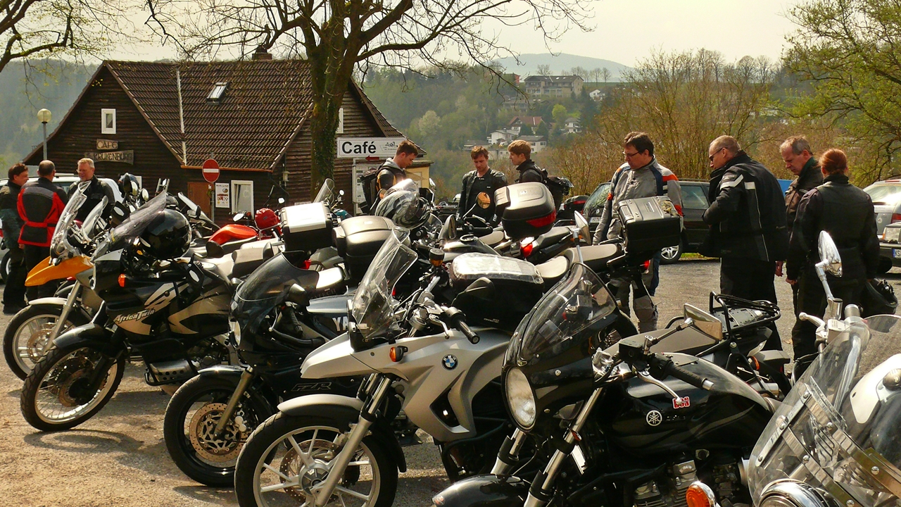 Bikertreffen im Weserbergland (Reinhardswald - Krukenburg)