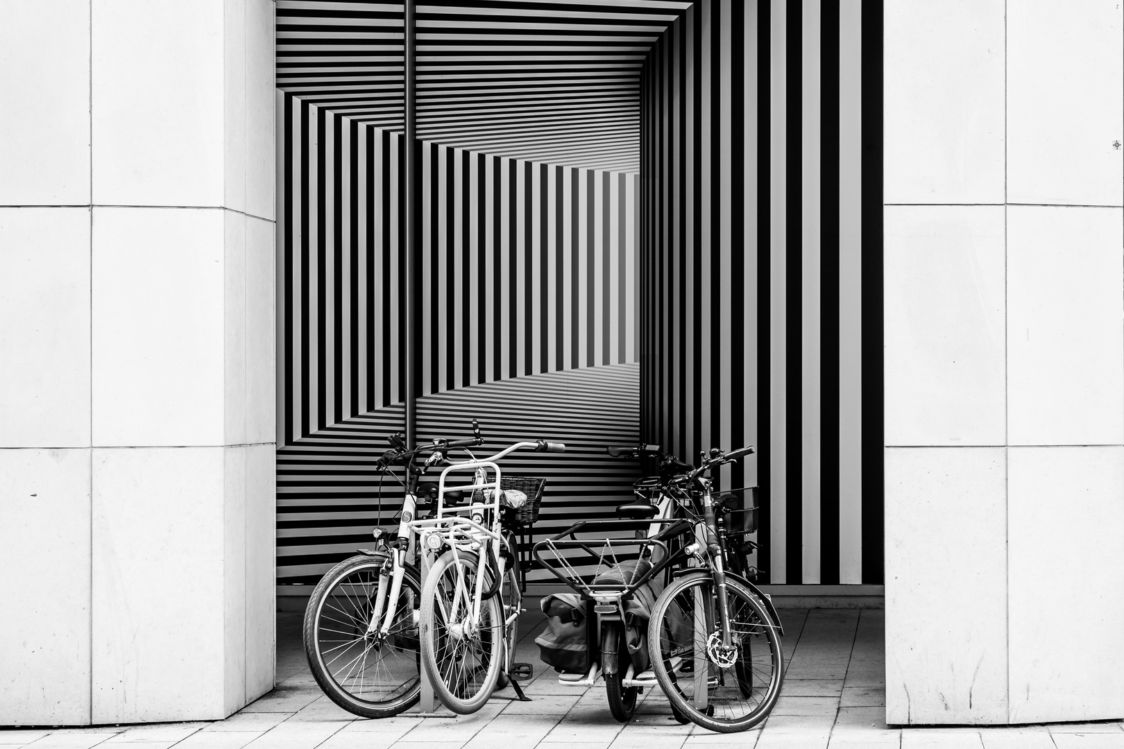 Bikes and stripes