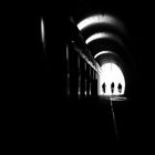 bikes in a tunnel