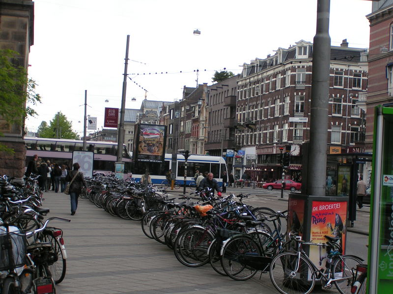 bikes in amsterdan