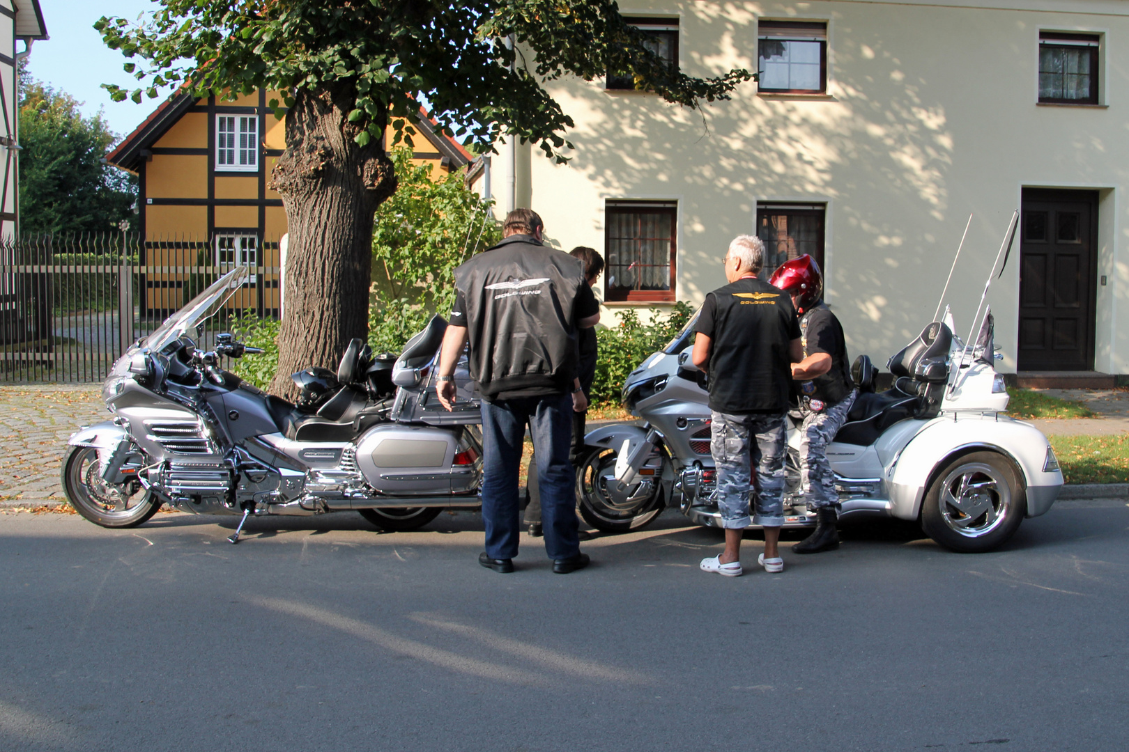 Biketouristen im Spreewald