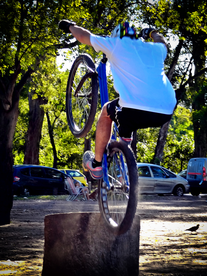 Biketrial en Palermo