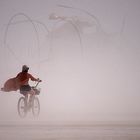 Biking in Black Rock City