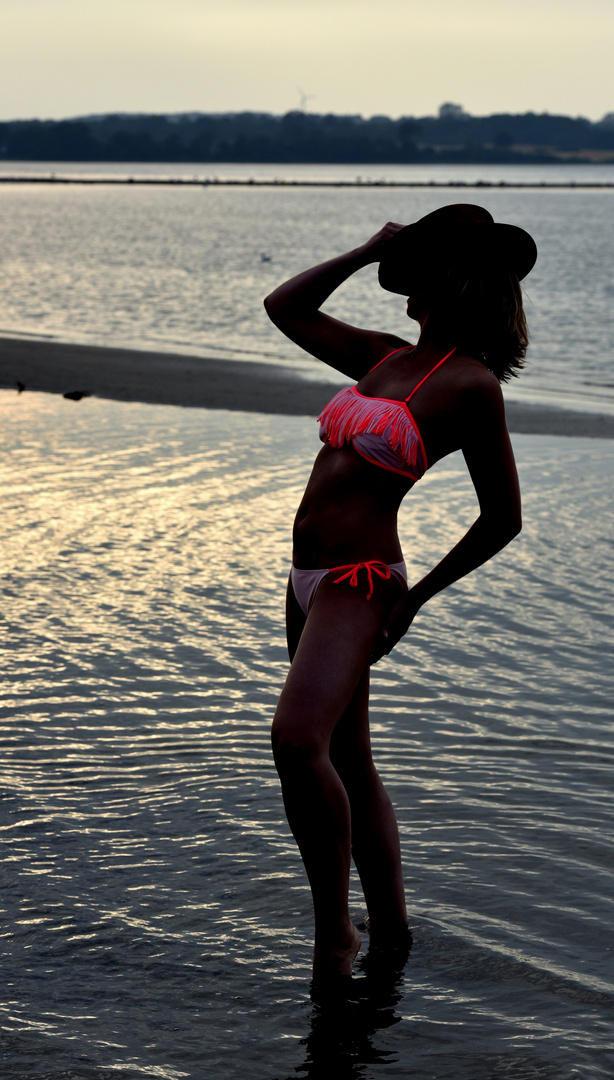 Bikini am Strand