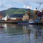 Bilbao docks; Northern Spain.