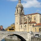 Bilbao, Puente e iglesia de San Antón, marzo 2009