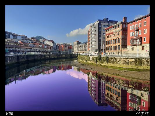BILBAO RIA DEL NERVION HDR
