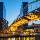 Bilbao. Zubizuri-Brücke