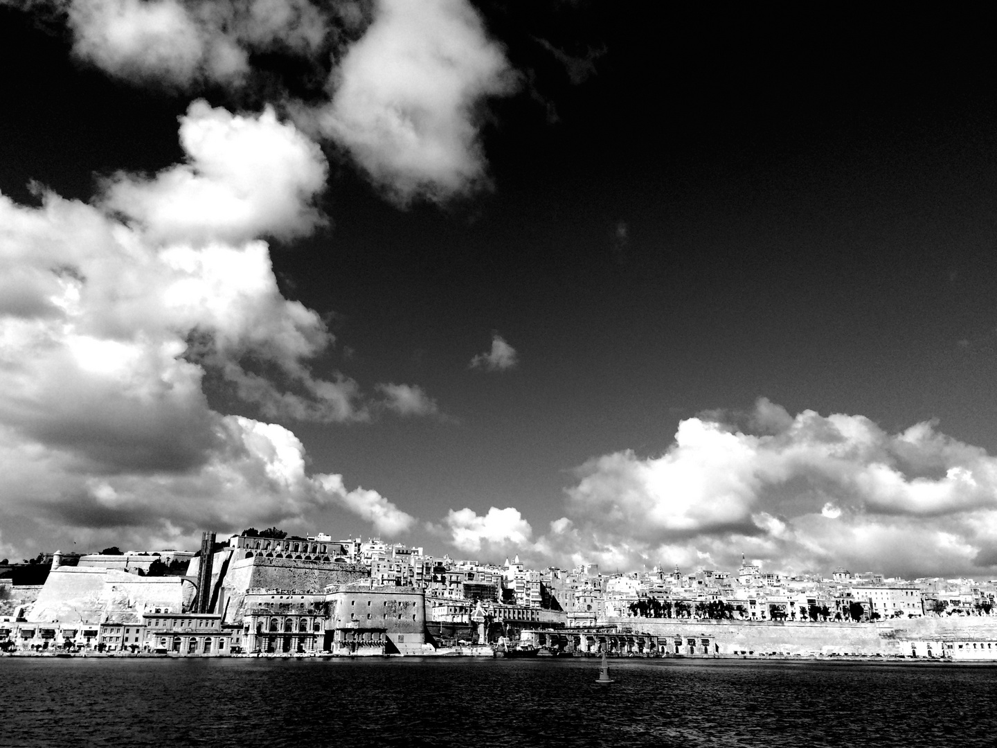 Bilck auf die Upper Barrakka, Valletta