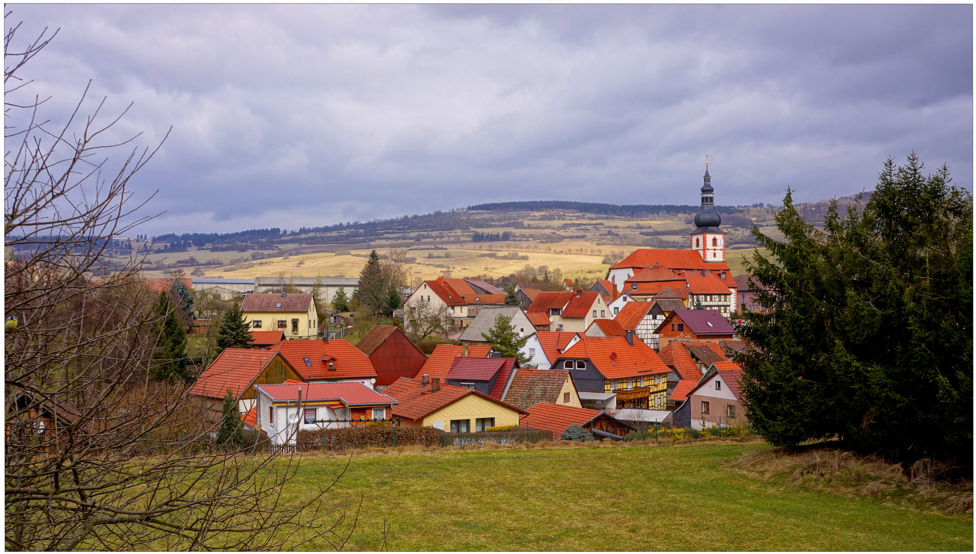 Bilck auf mein Dorf (vista a mi pueblo)