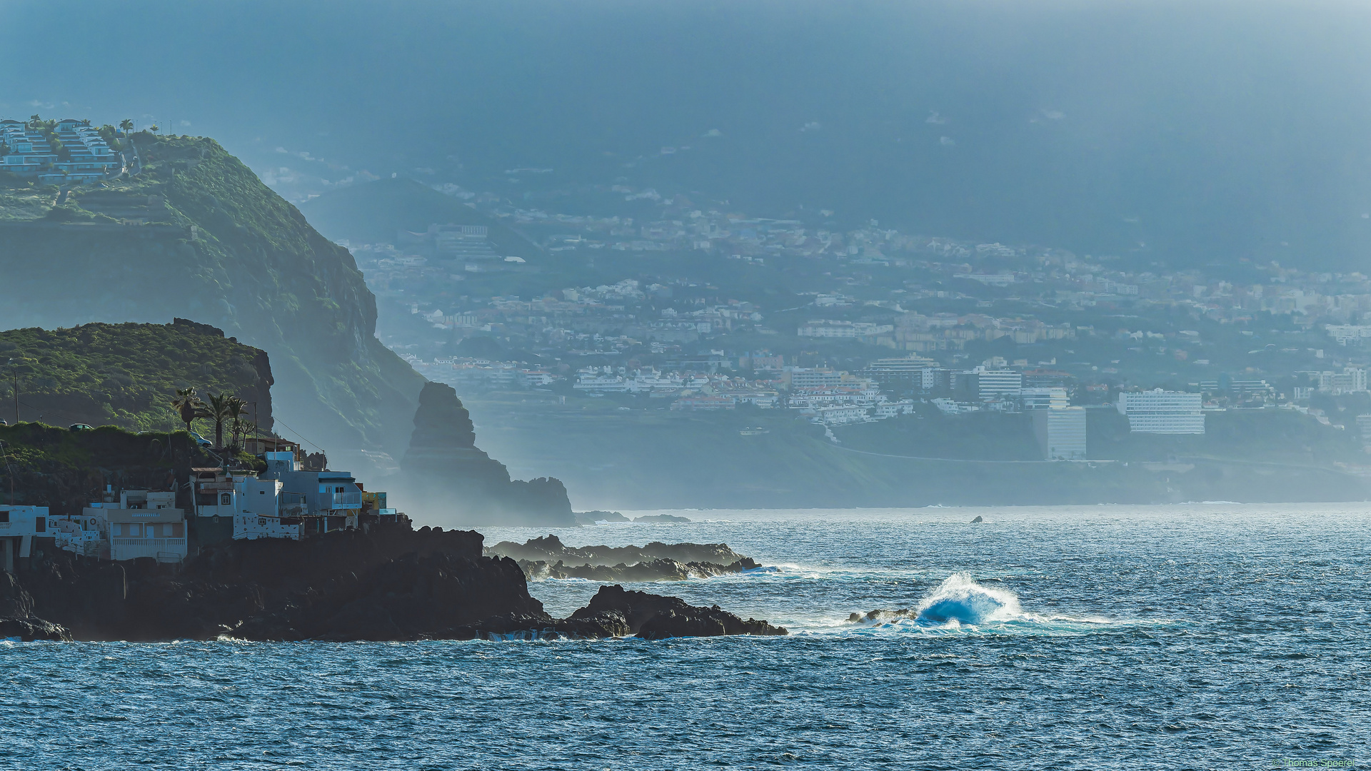 Bilck auf Puerto de la Cruz