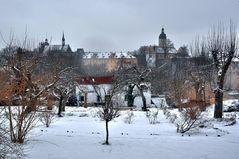 Bilck auf Schloß Altenburg - 2Tage später