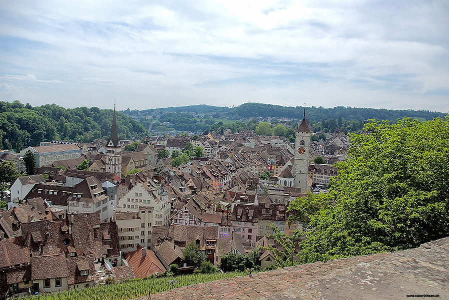 Bilck über Schafhausen