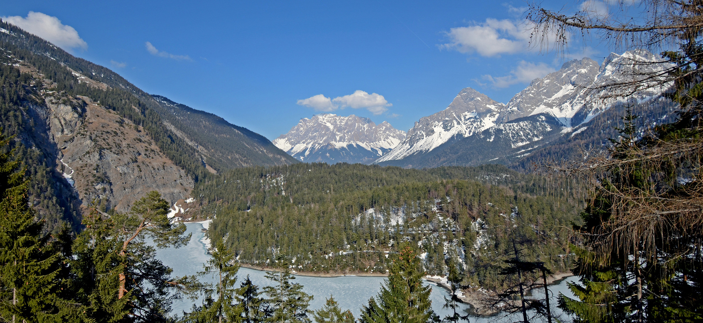 " Bilck zur Zugspitze "