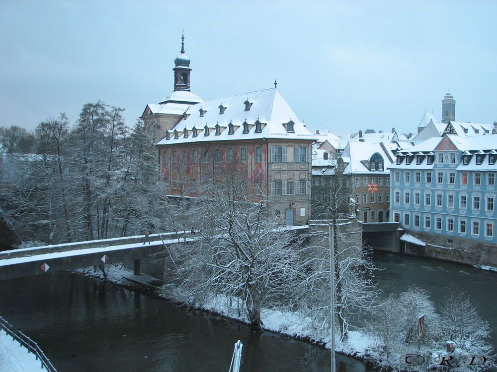 Bild 029: Bamberg: Historisches Rathaus.