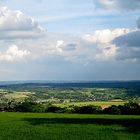 Bild 1 Auf der Heimfahrt: "Sicht auf die Ardennen - Belgien im September 2012."