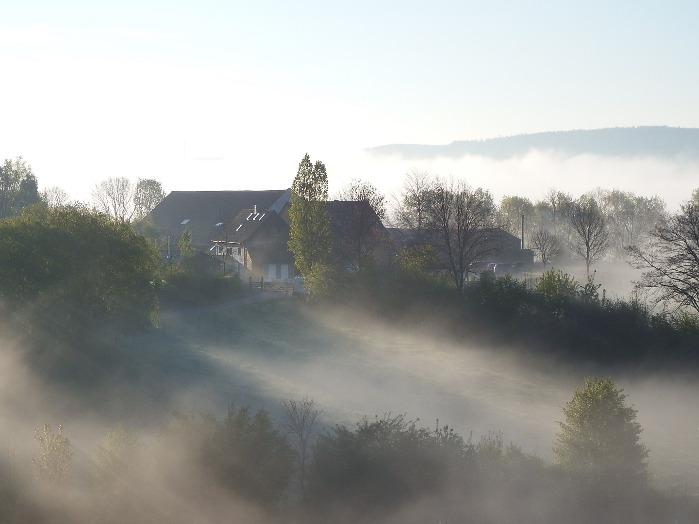 Bild 2 Volmarstein im Morgennebel 