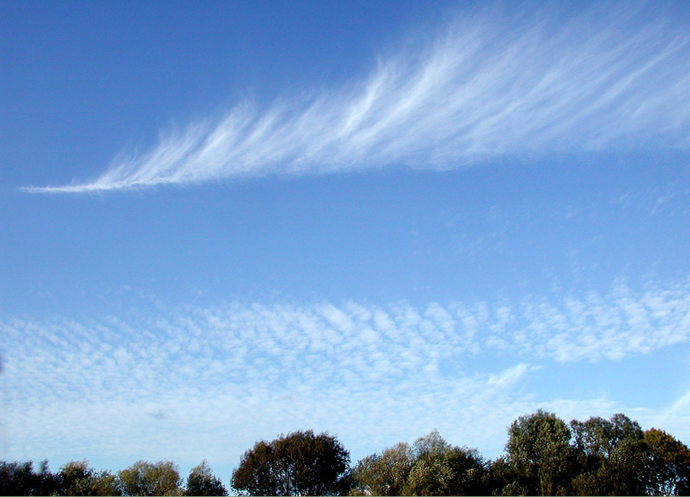 Bild aus Wind und Wolken.