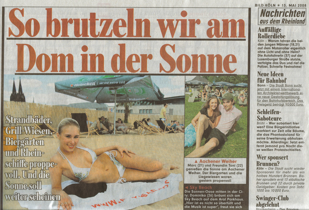 BILD Köln Sonnenoase