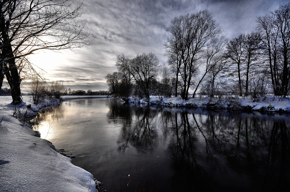 Bild Nr. 2~~~~~~~~~~~~~~~~~Winter am Stausee und Mulde~~~~~~~~~~~~~~~~~~