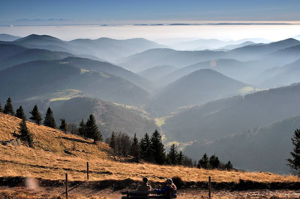 Bild Serie üb. den Belchen 1414 m.ü.M. Nr.3 Nov. 2012